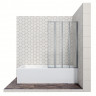 Стеклянная шторка для ванны Ambassador Bath Screens 16041111R, 100*140