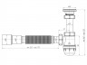 Сифон для умывальника АНИ Юнг 1'1/4 x 40/50