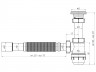Сифон для умывальника АНИ Юнг 1'1/4 x 32/40
