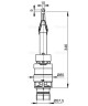 Сливной механизм для систем инсталляций A06 