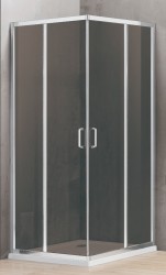 Душевой уголок Adema GLASS line Viercant 90 тонированная