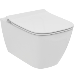 Подвесной унитаз Ideal Standard i.life B с технологией RimLS+ с сиденьем Soft-close