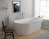 Каменная отдельностоящая ванна Roca Raina 159x79 A248466000