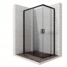Душевой уголок Ambassador Queen Black 11011205L 120х80