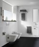 Подвесной унитаз Roca The Gap Clean Rim + сиденье с крышкой Slim