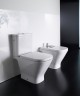 Подвесной унитаз Roca The Gap Clean Rim + сиденье с крышкой Slim